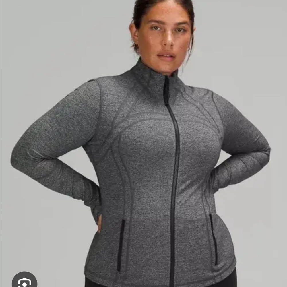 Lululemon Define Jacket - Heather grey (like first and last picture) size 8